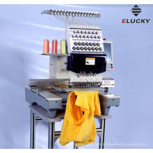 High speed single head computerized embroidery machine price 15 color